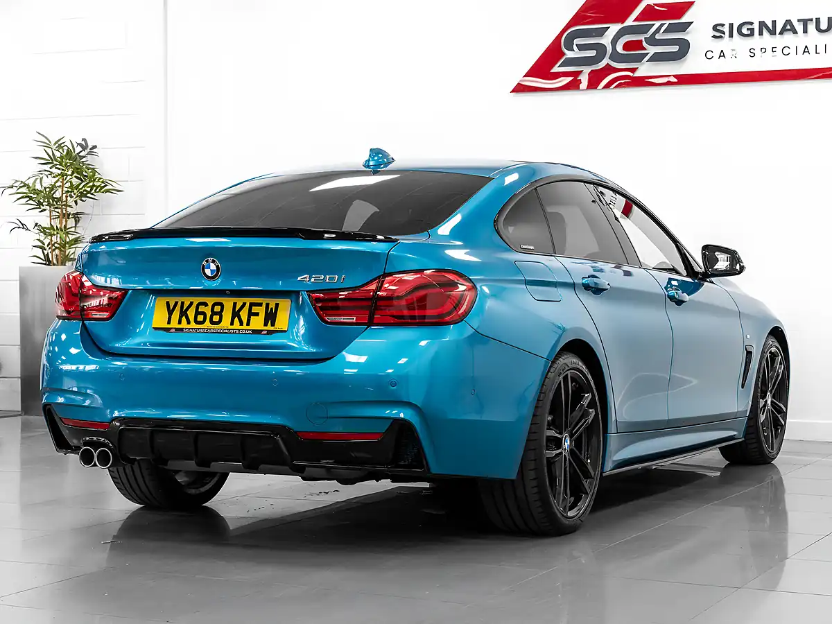 Used 2018 BMW 420i M Sport Snapper Rocks Blue - Interior and Exterior details 5