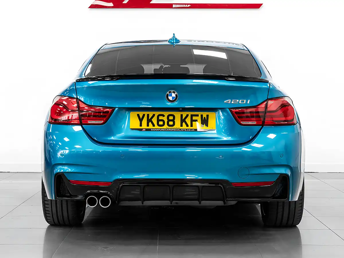 Used 2018 BMW 420i M Sport Snapper Rocks Blue - Interior and Exterior details 7