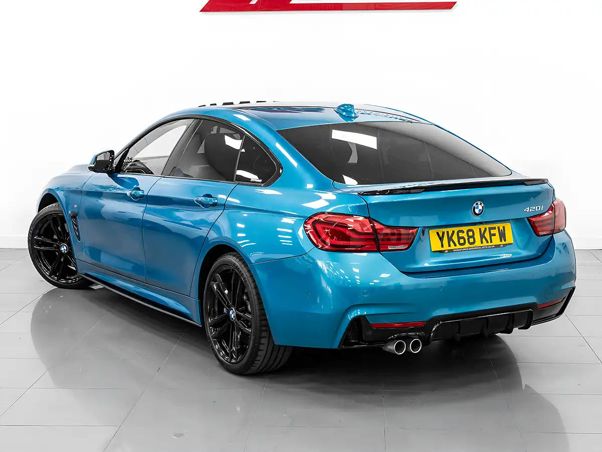 Used 2018 BMW 420i M Sport Snapper Rocks Blue - Interior and Exterior details 9