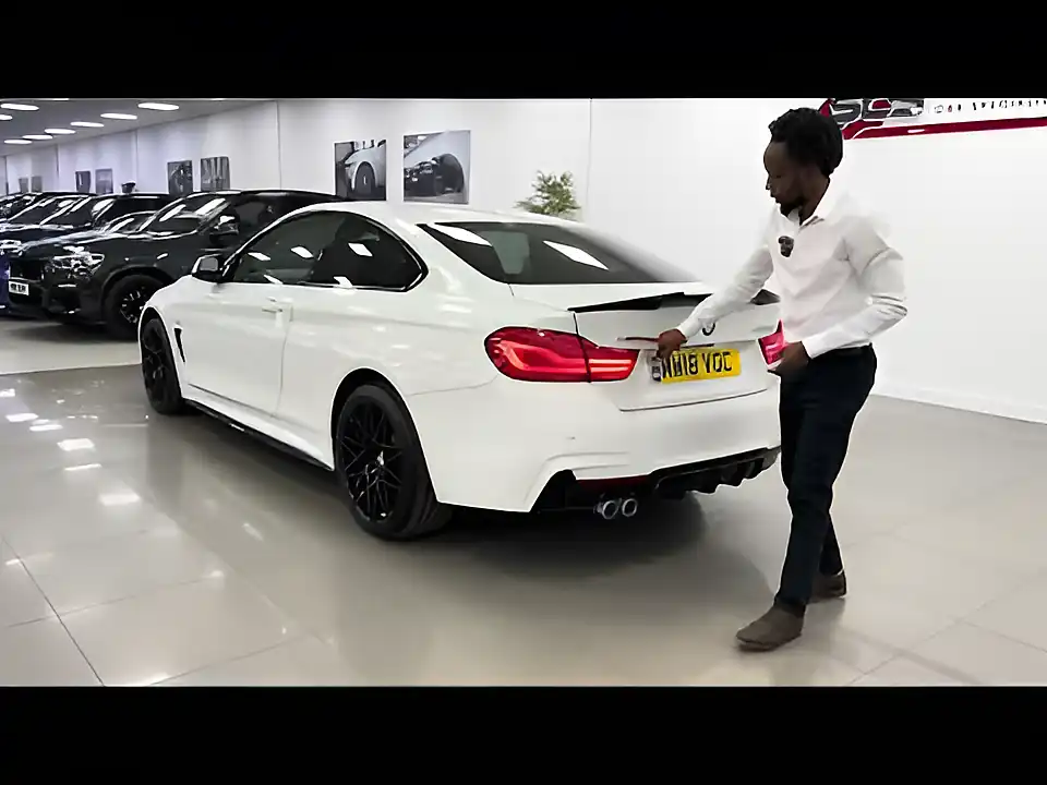 Used 2018 BMW 435d M Sport Alpine White - Interior and Exterior details 20