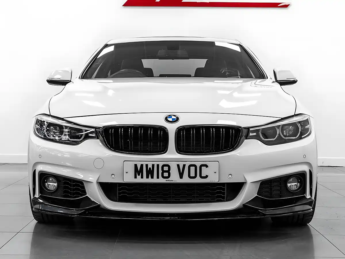 Used 2018 BMW 435d M Sport Alpine White - Interior and Exterior details 5