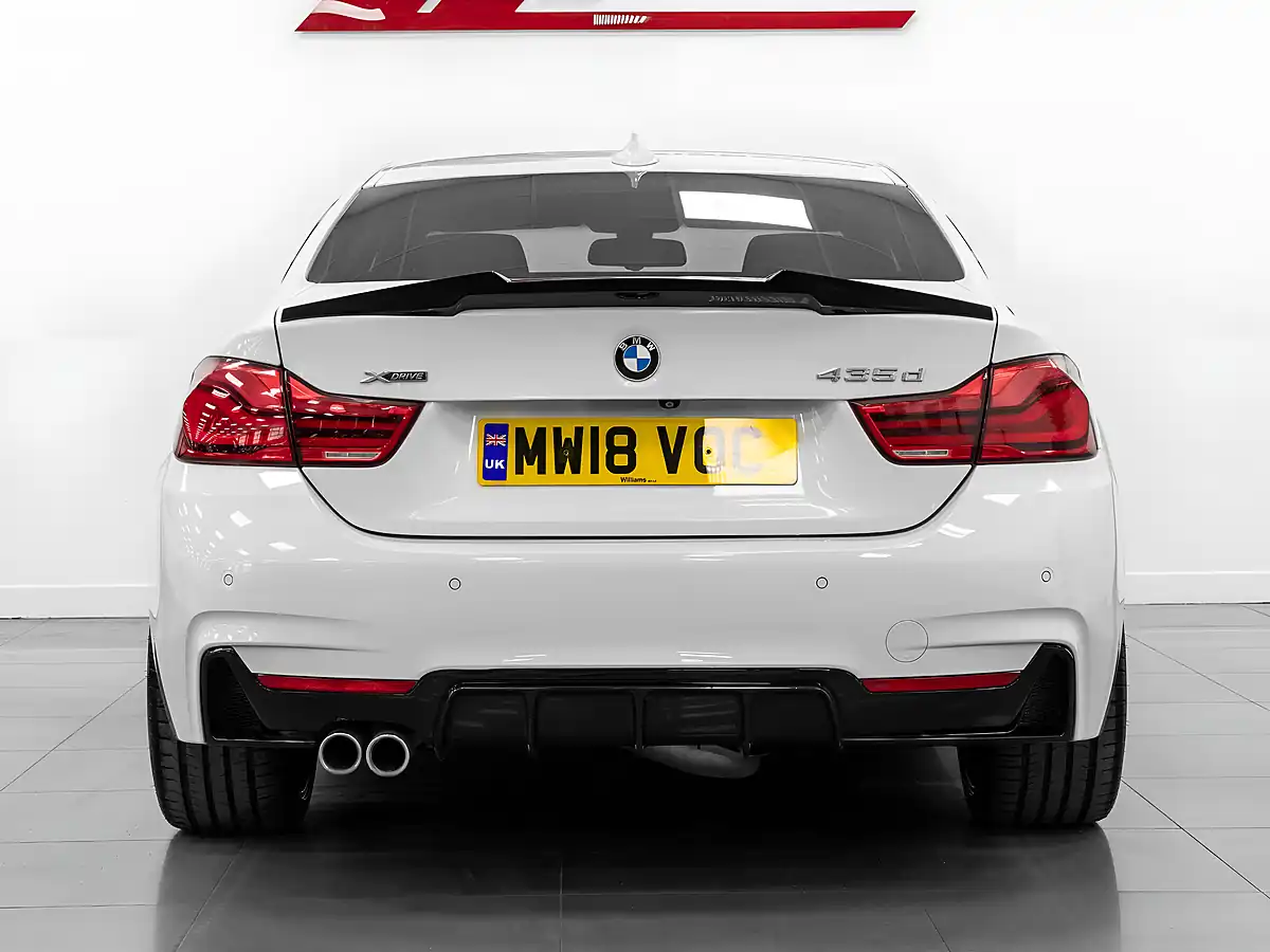 Used 2018 BMW 435d M Sport Alpine White - Interior and Exterior details 6