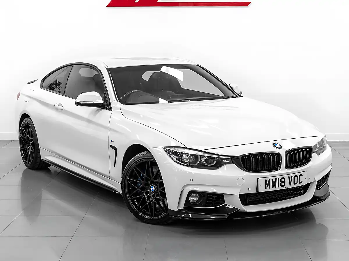 Used 2018 BMW 435d M Sport Alpine White - Interior and Exterior details 7