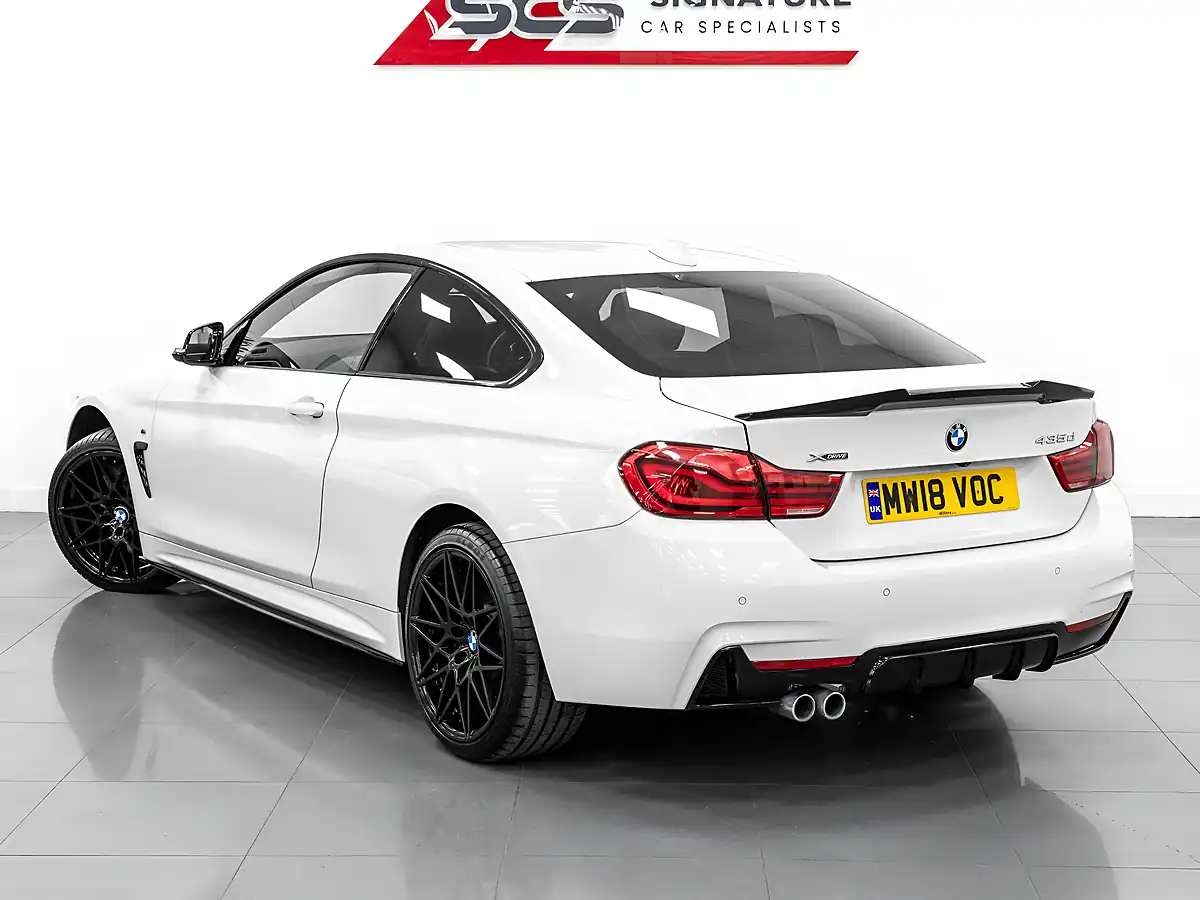 Used 2018 BMW 435d M Sport Alpine White - Interior and Exterior details 8