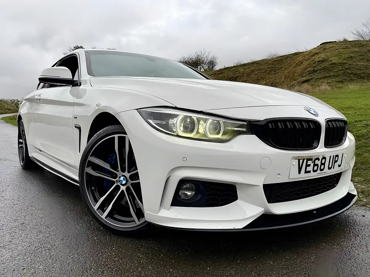 Used 2018 BMW 435d M Sport White - Interior and Exterior details 11