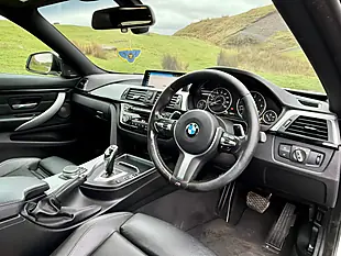 Used 2018 BMW 435d M Sport White - Interior and Exterior details 8