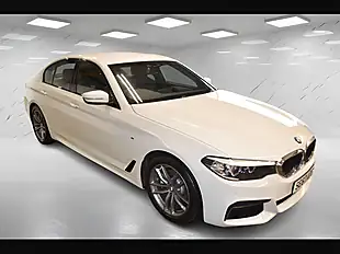 Used 2018 BMW 5 Series M Sport Alpine White - Interior and Exterior details 4