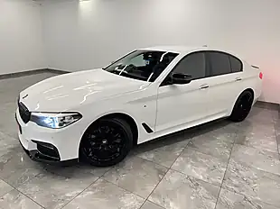 Used 2018 BMW 5 Series M Sport Alpine White - Interior and Exterior details 4