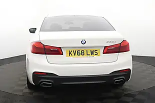 Used 2018 BMW 5 Series M Sport Alpine White - Interior and Exterior details 4