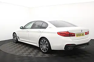 Used 2018 BMW 5 Series M Sport Alpine White - Interior and Exterior details 5