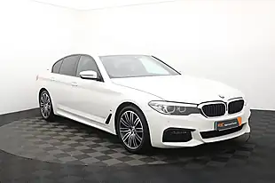 Used 2018 BMW 5 Series M Sport Alpine White - Interior and Exterior details 8