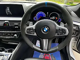 Used 2018 BMW 5 Series M Sport Alpine White - Interior and Exterior details 14