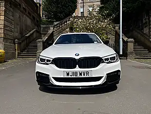 Used 2018 BMW 5 Series M Sport Alpine White - Interior and Exterior details 4