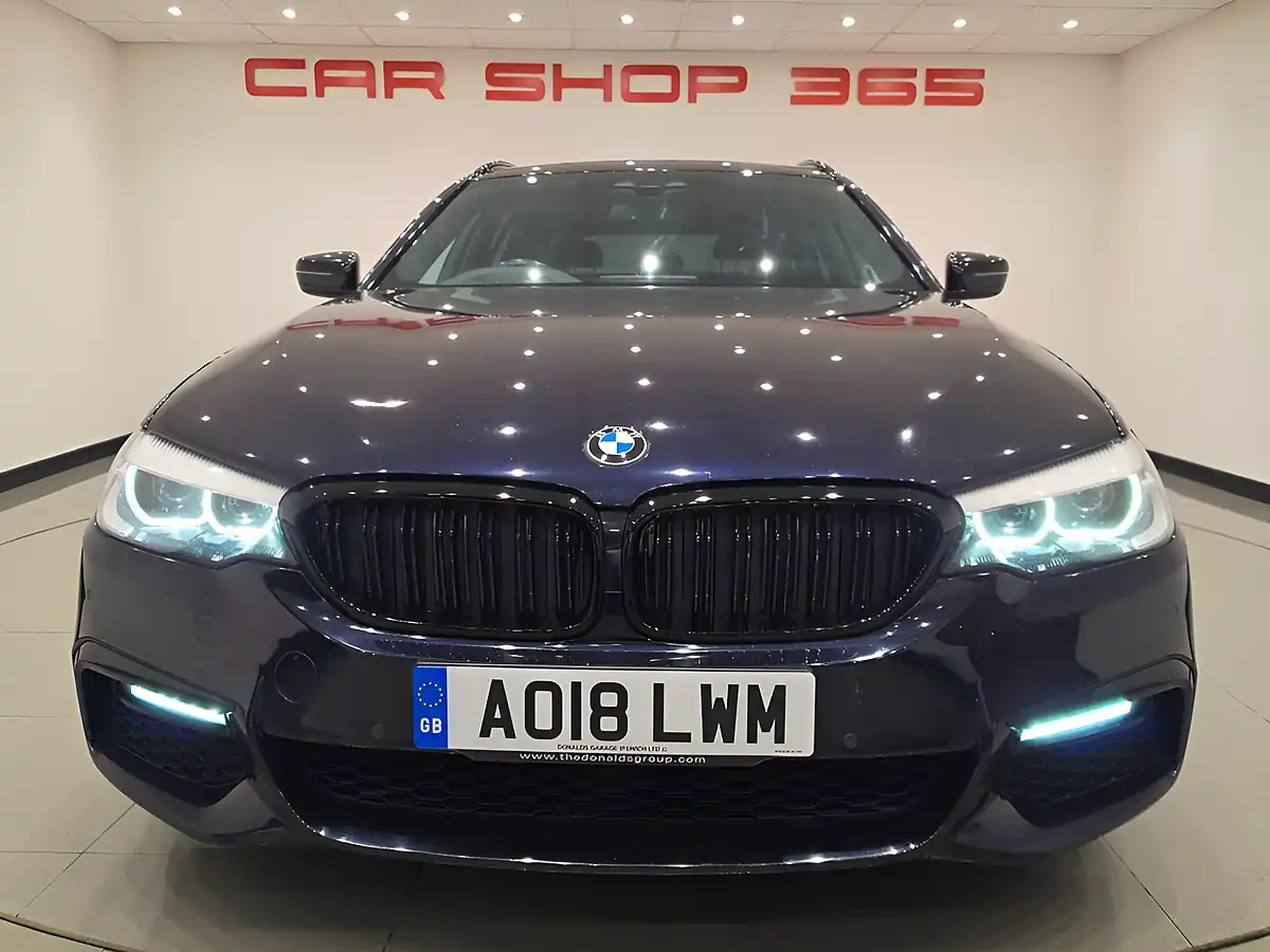 Used 2018 BMW 5 Series M Sport Black - Interior and Exterior details 10