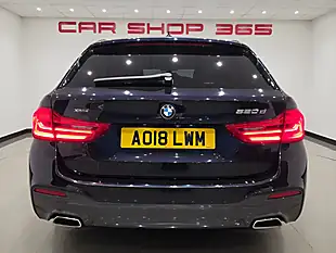 Used 2018 BMW 5 Series M Sport Black - Interior and Exterior details 11