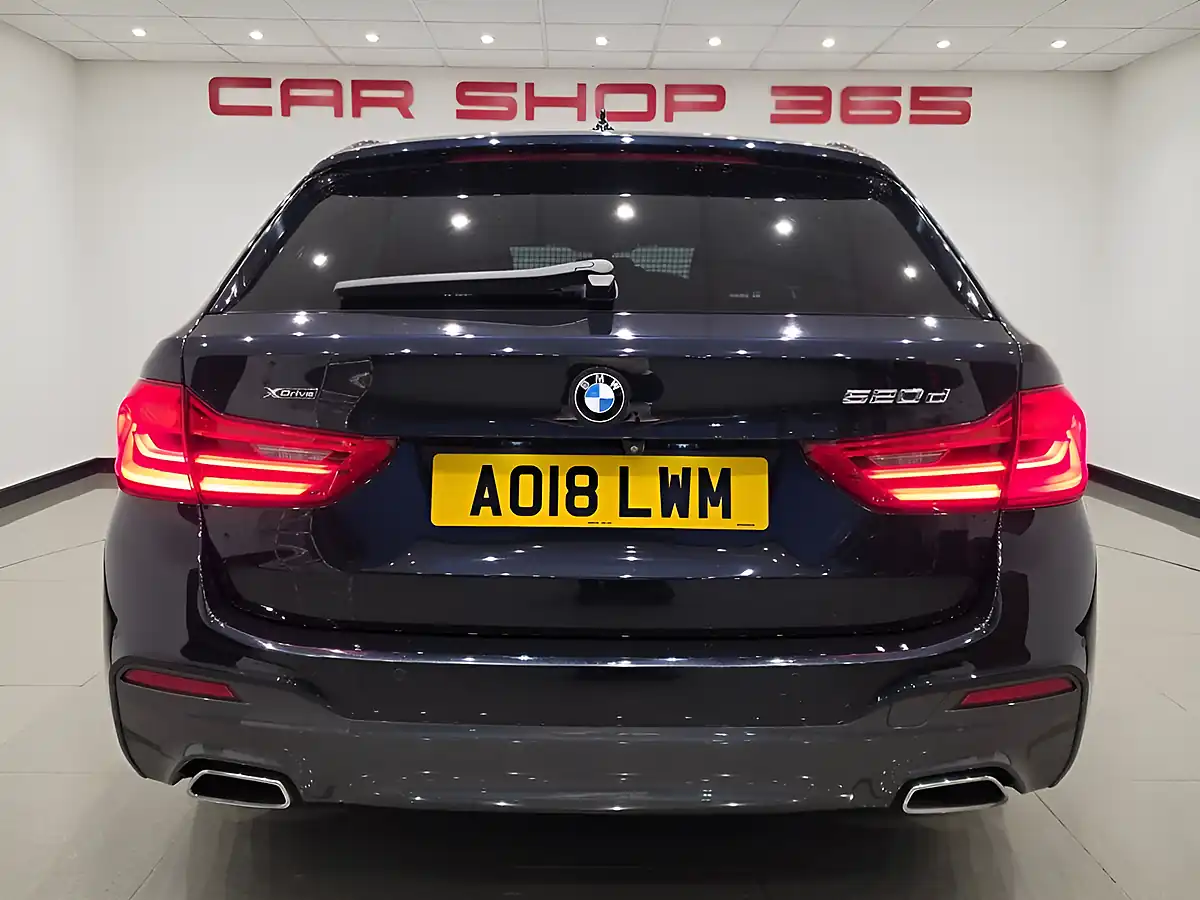 Used 2018 BMW 5 Series M Sport Black - Interior and Exterior details 11