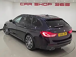 Used 2018 BMW 5 Series M Sport Black - Interior and Exterior details 12