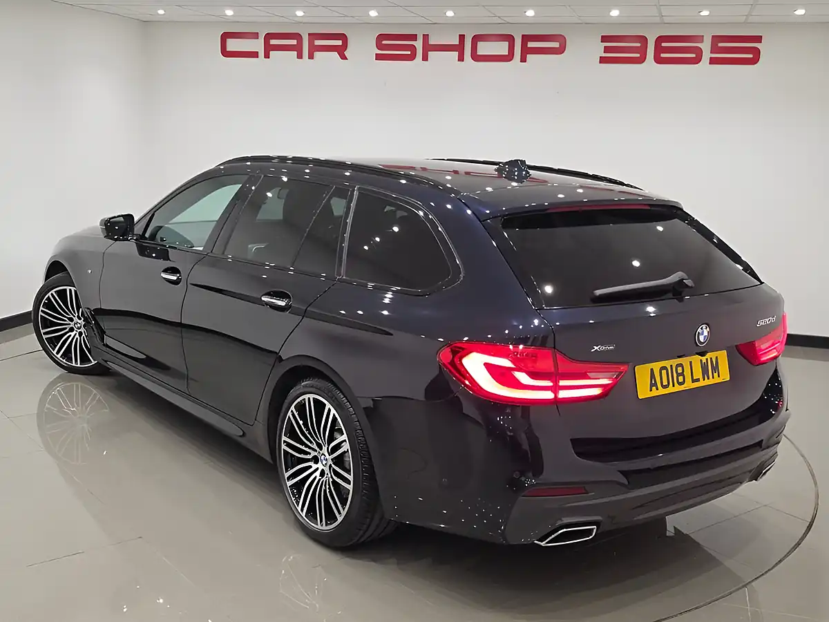 Used 2018 BMW 5 Series M Sport Black - Interior and Exterior details 12