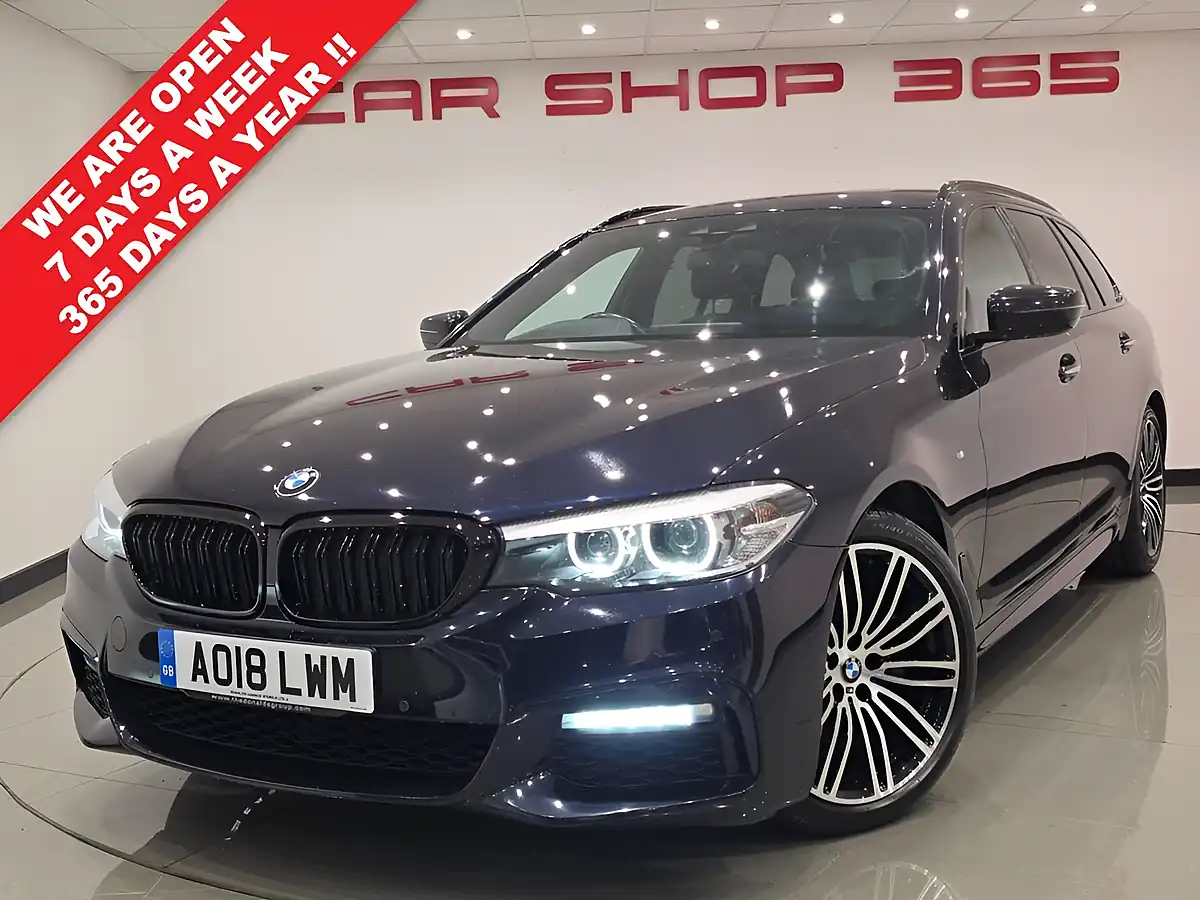 Used 2018 BMW 5 Series M Sport Black - Interior and Exterior details 2