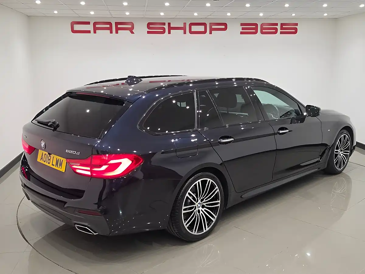 Used 2018 BMW 5 Series M Sport Black - Interior and Exterior details 4