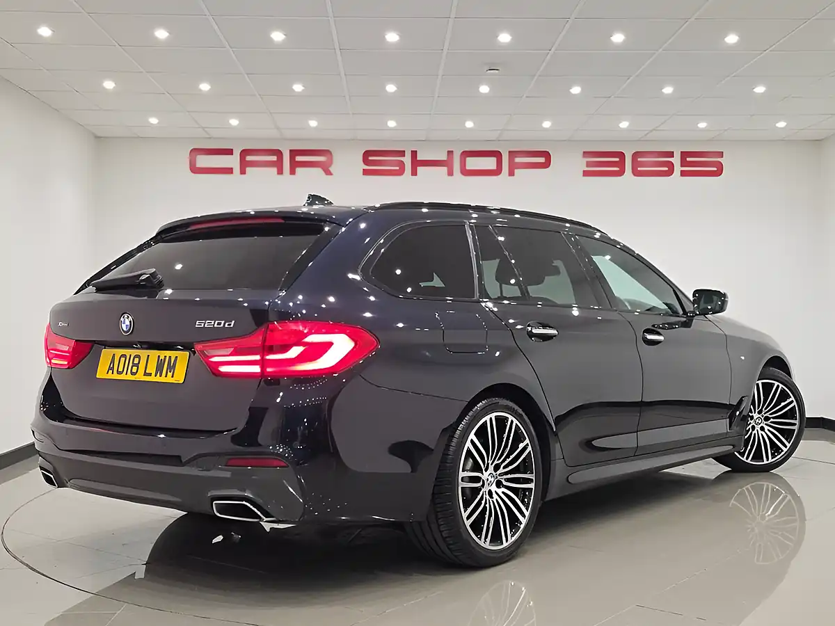 Used 2018 BMW 5 Series M Sport Black - Interior and Exterior details 5