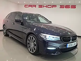 Used 2018 BMW 5 Series M Sport Black - Interior and Exterior details 7