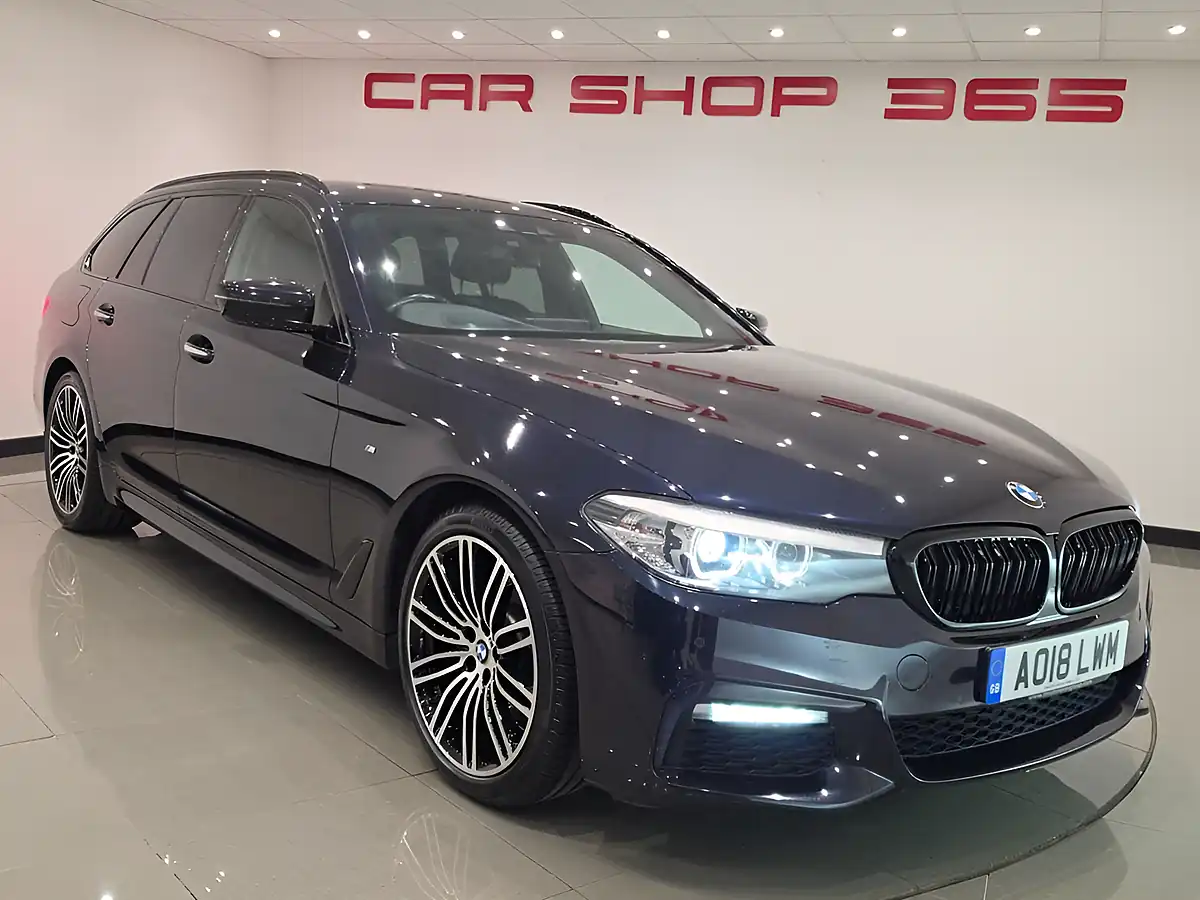 Used 2018 BMW 5 Series M Sport Black - Interior and Exterior details 7