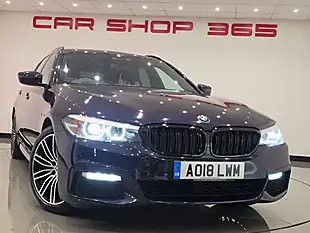 Used 2018 BMW 5 Series M Sport Black - Interior and Exterior details 9