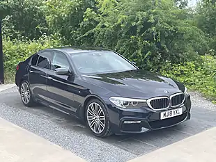 Used 2018 BMW 5 Series M Sport Black - Interior and Exterior details 12