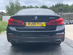 Used 2018 BMW 5 Series M Sport Black - Interior and Exterior details 16