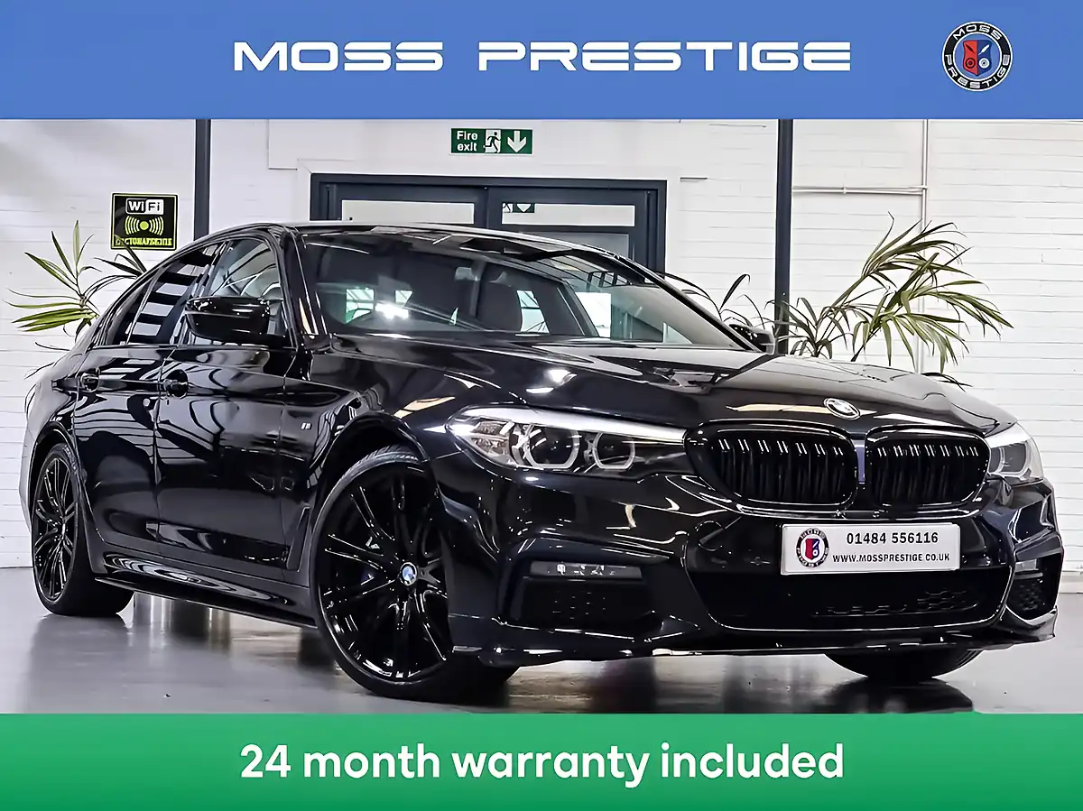 Used 2018 BMW 5 Series M Sport Black - Front View
