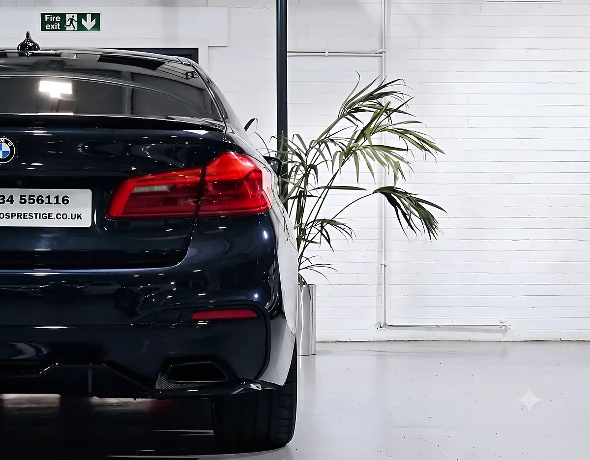 Used 2018 BMW 5 Series M Sport Black - Interior and Exterior details 11