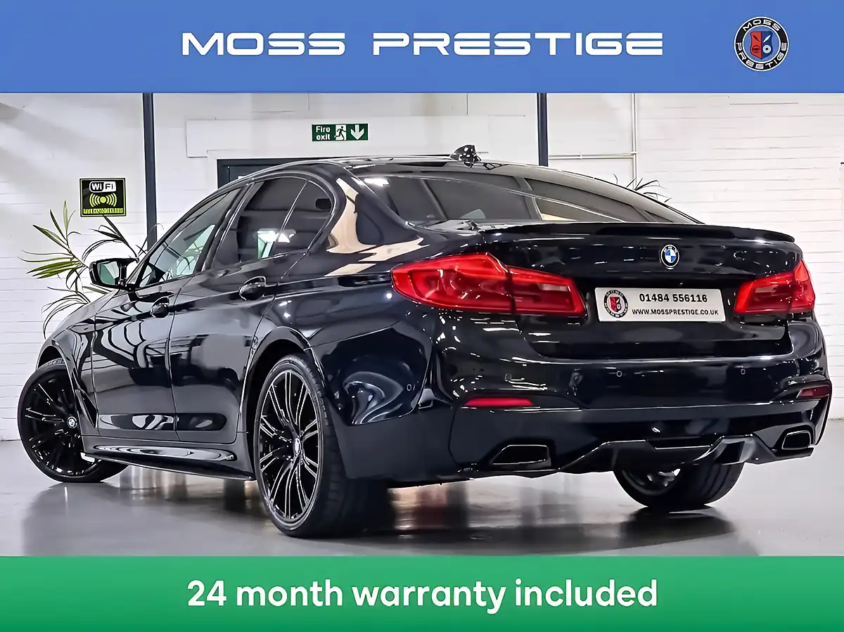 Used 2018 BMW 5 Series M Sport Black - Interior and Exterior details 2