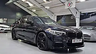 Used 2018 BMW 5 Series M Sport Black - Interior and Exterior details 8