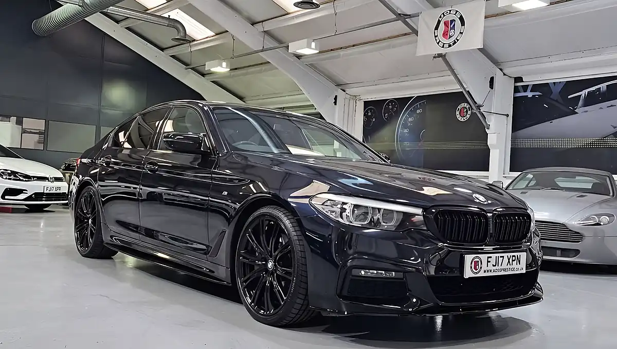 Used 2018 BMW 5 Series M Sport Black - Interior and Exterior details 8