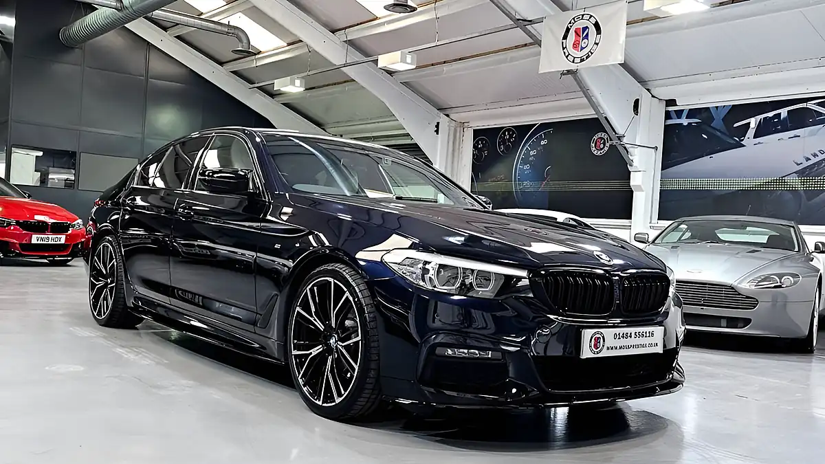 Used 2018 BMW 5 Series M Sport Black - Interior and Exterior details 10