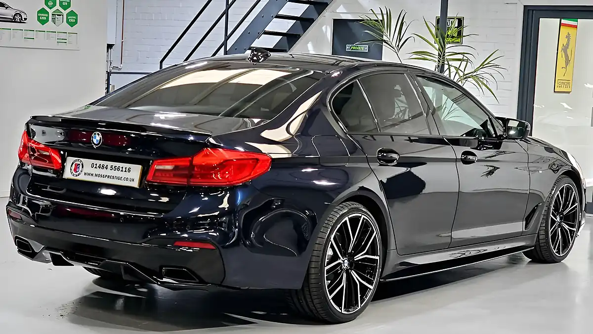 Used 2018 BMW 5 Series M Sport Black - Interior and Exterior details 11