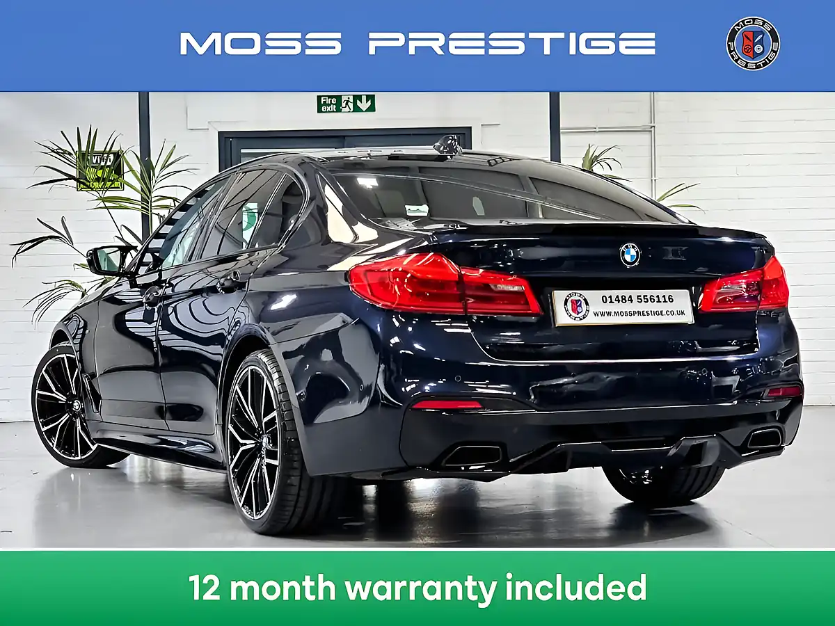 Used 2018 BMW 5 Series M Sport Black - Interior and Exterior details 2