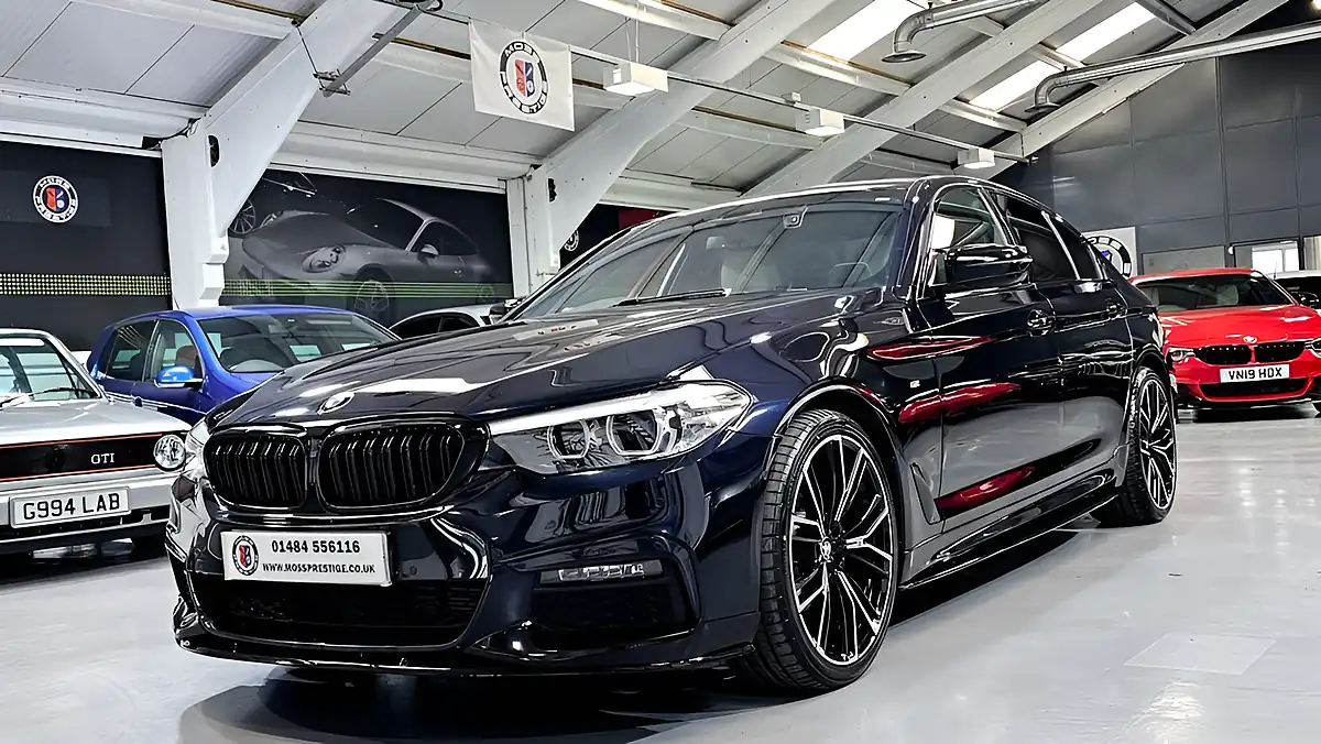 Used 2018 BMW 5 Series M Sport Black - Interior and Exterior details 8