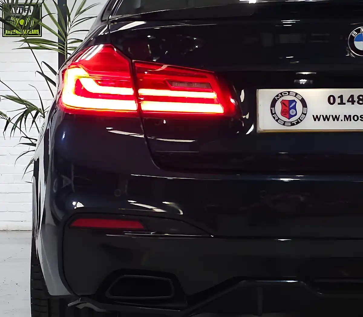 Used 2018 BMW 5 Series M Sport Black - Interior and Exterior details 11