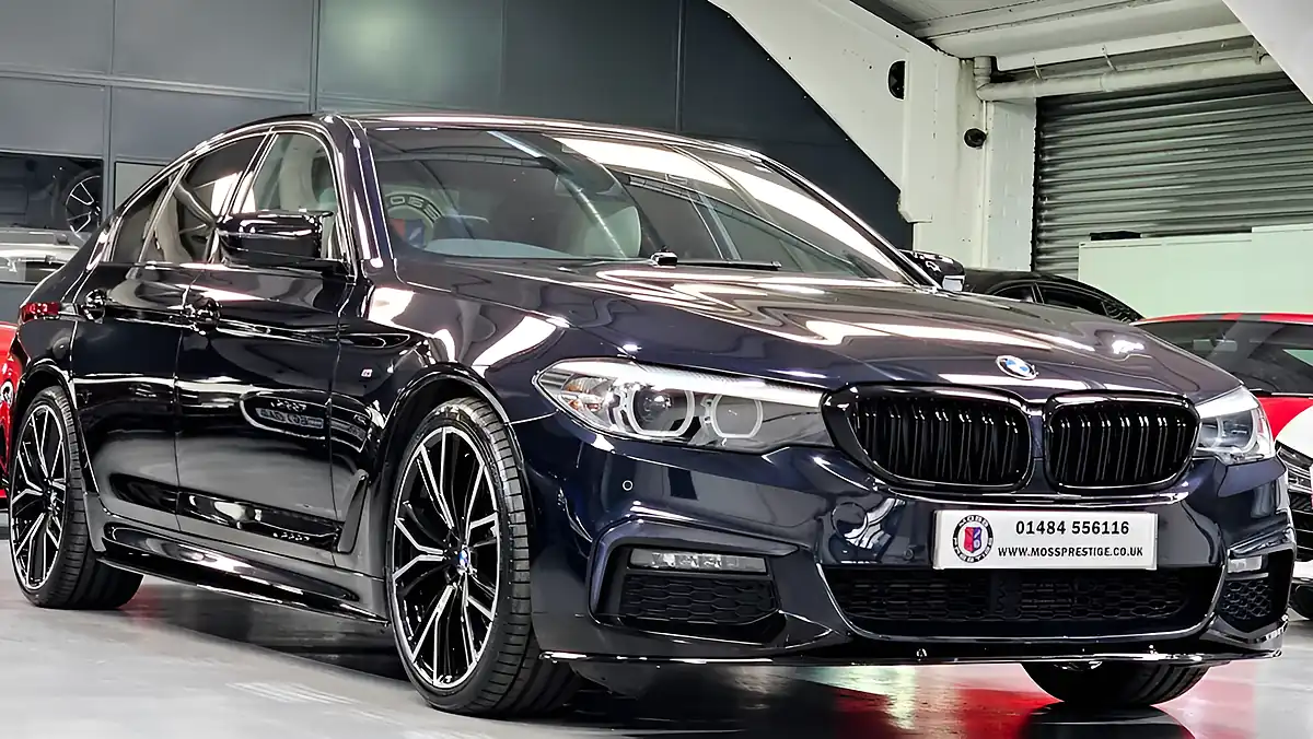 Used 2018 BMW 5 Series M Sport Black - Interior and Exterior details 12