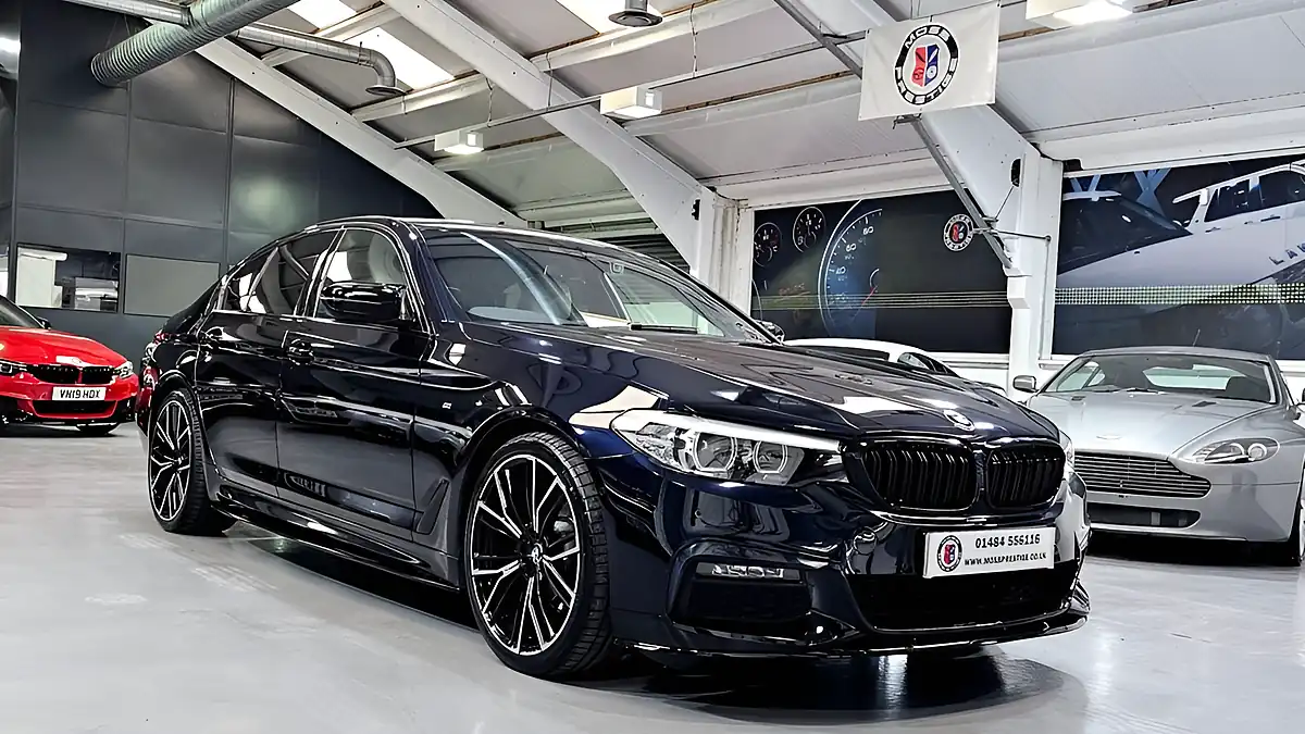 Used 2018 BMW 5 Series M Sport Black - Interior and Exterior details 8