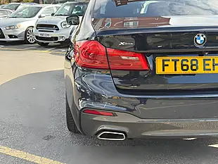 Used 2018 BMW 5 Series M Sport Black - Interior and Exterior details 10