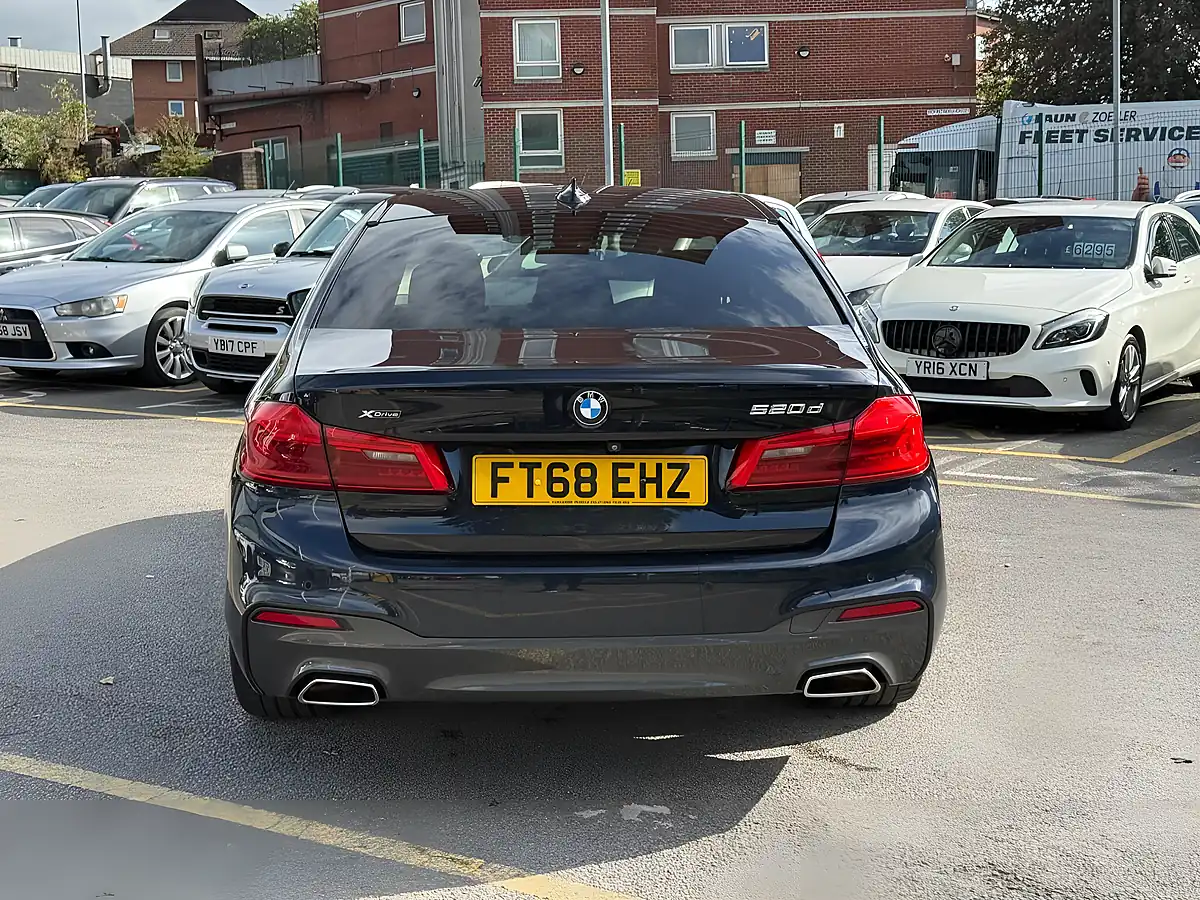 Used 2018 BMW 5 Series M Sport Black - Interior and Exterior details 8