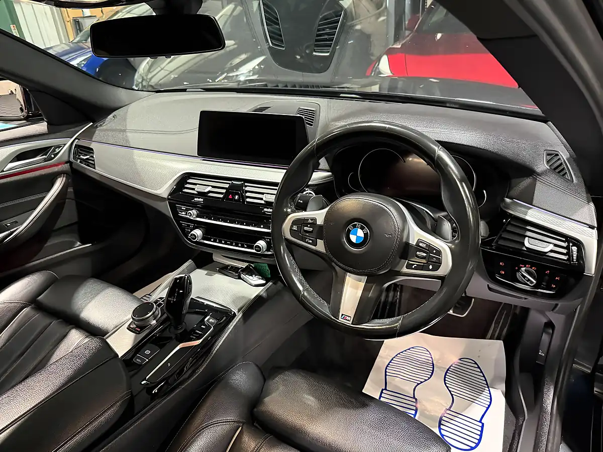 Used 2018 BMW 5 Series M Sport Black - Interior and Exterior details 12