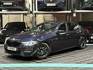 Used 2018 BMW 5 Series M Sport Black - Interior and Exterior details 4