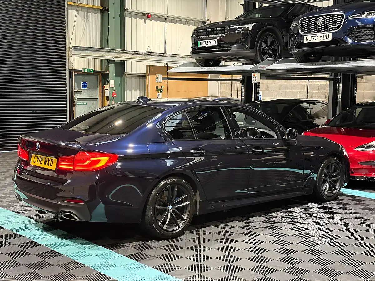 Used 2018 BMW 5 Series M Sport Black - Interior and Exterior details 8