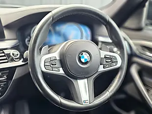 Used 2018 BMW 5 Series M Sport Blue - Interior and Exterior details 4