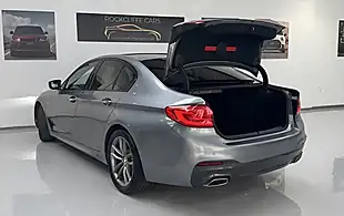 Used 2018 BMW 5 Series M Sport Blue - Interior and Exterior details 9