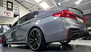 Used 2018 BMW 5 Series M Sport Bluestone Grey - Interior and Exterior details 11